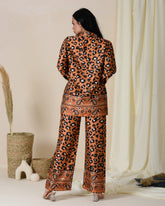 LEOPARD LUXURY SATIN PAJAMA